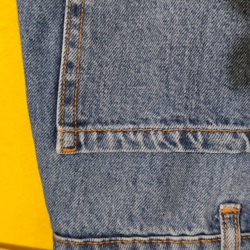 Bershka jean mini skirt with front buttons, 100% cotton, like new