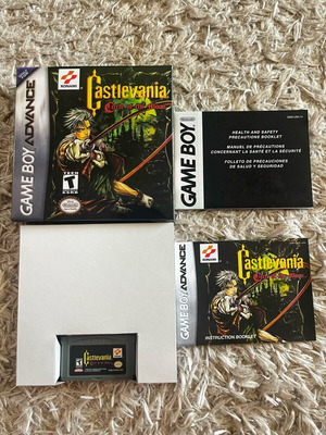 Nintendo GameBoy Advance Castlevania Circle of the Moon σαν καινούργιο, πλήρης