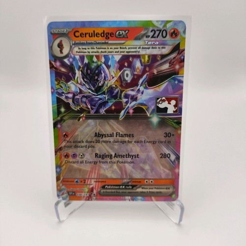 ceruledge pokemon cards TCG EX 036/191 Stamp new and Charcadet and Ceruledge add more fuel to the inferno as foil promo cards Collectable Card Games » Pokemon