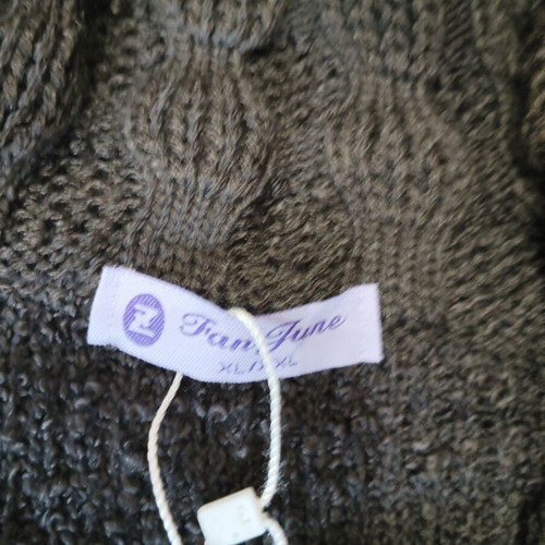 Dark brown women's poncho new