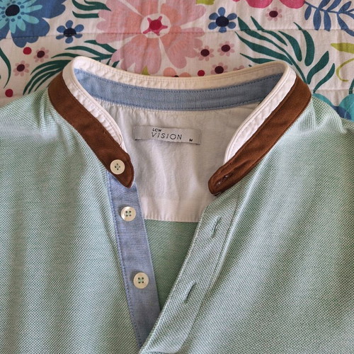 Men's T-shirt medium LC Waikiki like new, blue turquoise