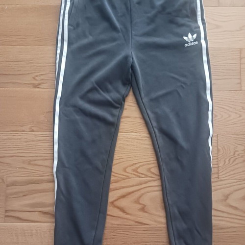 Adidas tracksuit pants like new, size 170 cm, grey