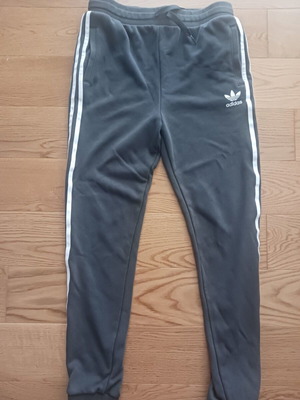 Adidas tracksuit pants like new, size 170 cm, grey