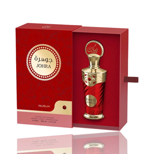 Nusuk Johra 100 ml EDP new, very long lasting rose perfume