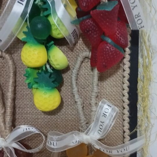 Grape Soap Hanging Decoration for Bathroom and Kitchen, new