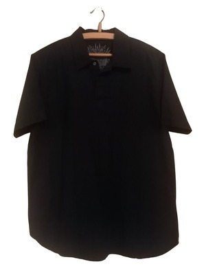 Springfield short-sleeve shirt black, like new, size L