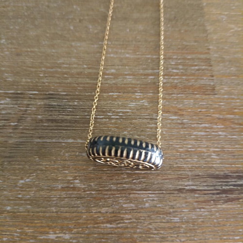 Handmade steel necklace