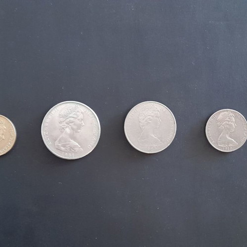 New Zealand coins used