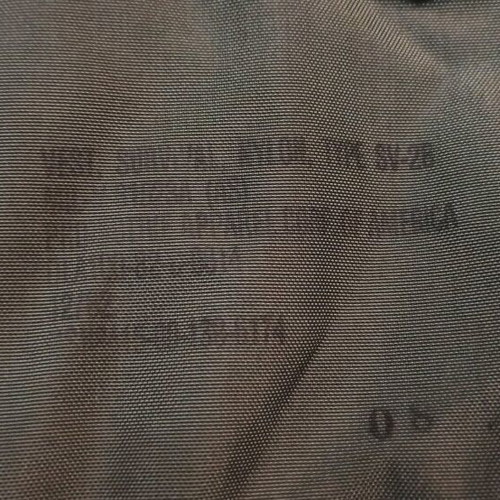 US Navy 1982 SV-2B pilot survival vest like new