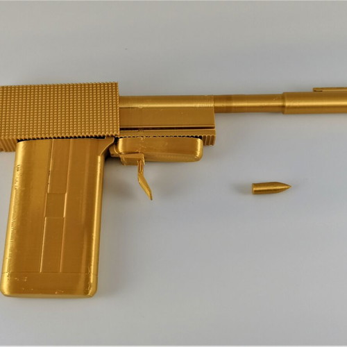 James Bond golden gun like new