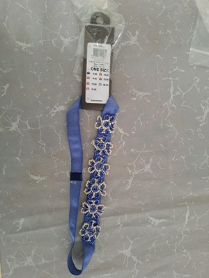 Κορδέλα μαλλιών νέα με διακοσμητικά λουλούδια