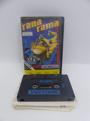 Ranarama ZX Spectrum 48K 1987 used with Greek instructions