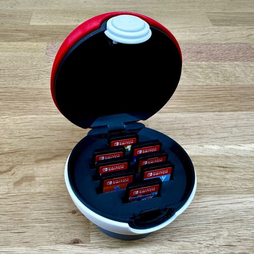 Nintendo Switch Pokeball Cartridge Holder like new