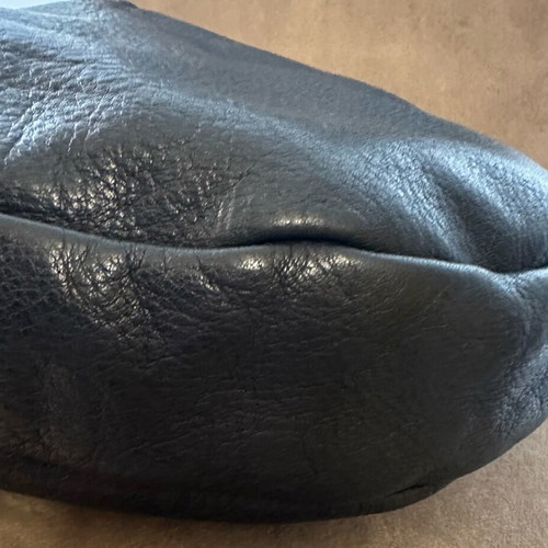 Marc Jacobs Q Hillier Black Leather Shoulder Bag used