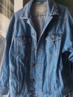 Jean μπουφάν ASOS σαν καινούργιο, μέγεθος M