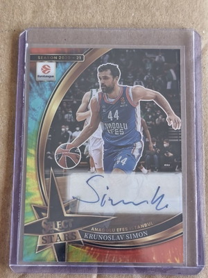 Krunoslav Simon 25 Tie-Dye Auto Select Stars card like new