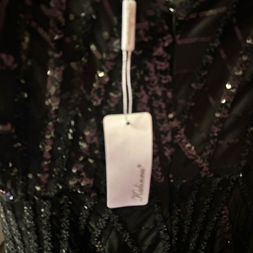 Kadinn Black Maxi Evening Dress XL New with Tags