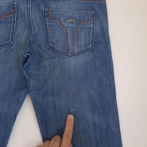 Miss Sixty Style Radio women's jeans size M W30 L32 low rise skinny like new, blue
