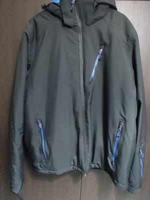 Crivit waterproof jacket black XL