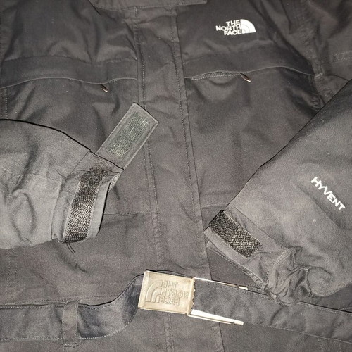 The North Face women's winter jacket size M used, black