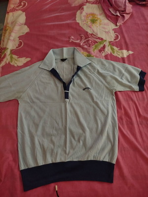 Wrangler men's short-sleeve shirt used, size L, turquoise