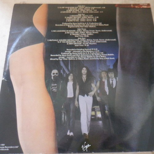 Gillan Double Trouble double LP vinyl like new, English pressing
