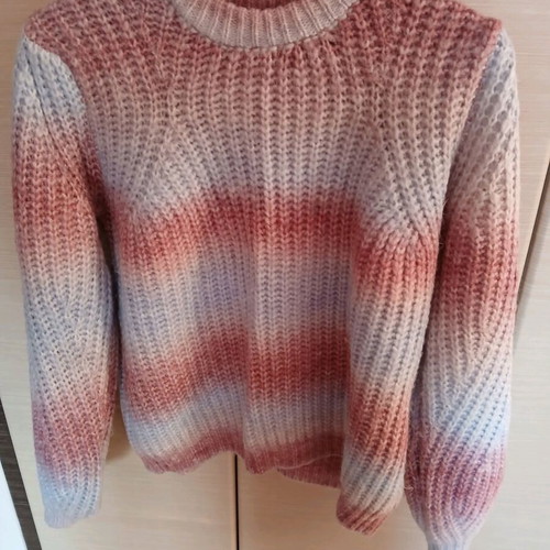 Pullover like new, multicolor, size S-M