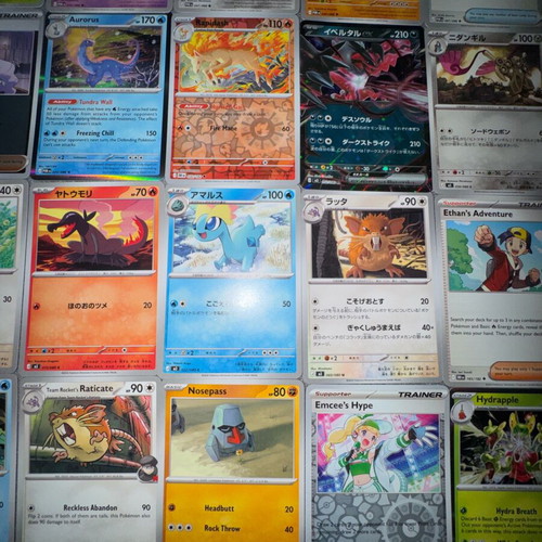 Pokemon 42 Japanese-English cards new