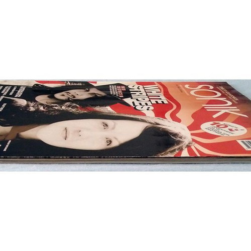 Sonik magazine issue 7 used, White Stripes cover 2005
