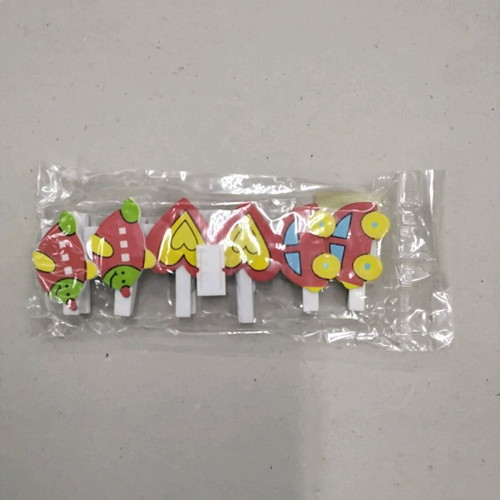 Craft clothespins car design set of 6, 4.5cm, new