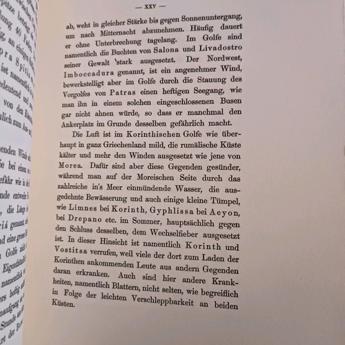 Eine Spazierfahrt im Golfe von Korinth new, reprint by Dionysios Karavias