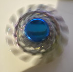 Fidget Spinner multi colored metal like new