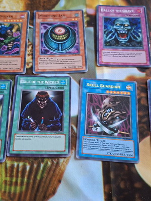 Yu-Gi-Oh cards like new, set of 7