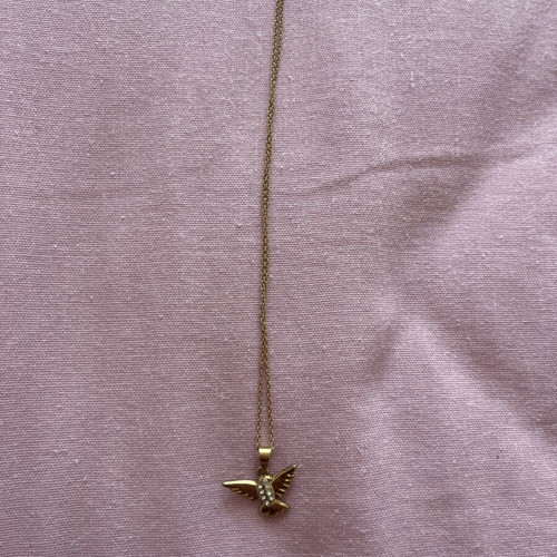 Necklace stainless steel like new, does not tarnish