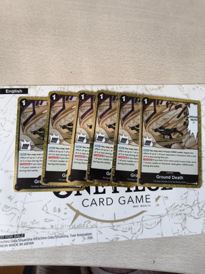 One Piece Card Game like new