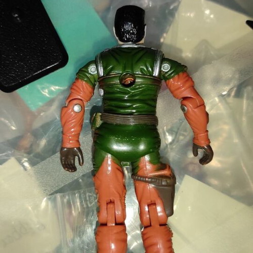 G.I.JOE Altitude (v1) (Sky Patrol) figure used with equipment