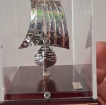Silver 925 boat model, vintage solid silver