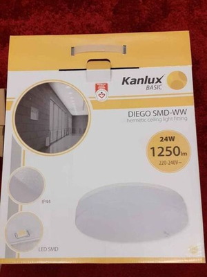 Φωτιστικό πλαφονιέρα 24Watt θερμό λευκό 1250lm καινούργιο