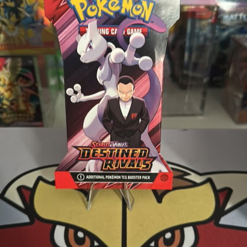 Destined Rivals Sleeved Pack Art Mewtwo factory sealed