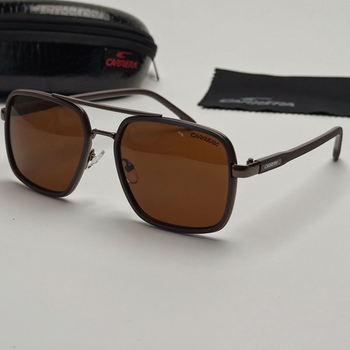 Carrera sunglasses new, rectangular lenses, UV400, gold and black