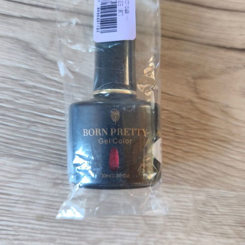 Born Pretty Gel Color nail polish coral shade 10ml new