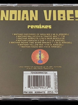 Indian Vibes Mathar CD single used, electronic