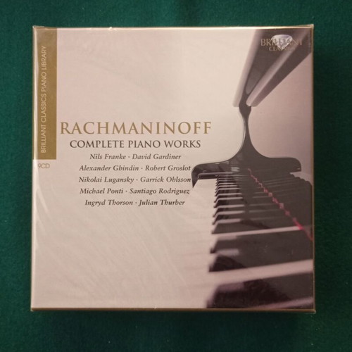 Rachmaninov Complete Piano Works 9 CD box new, classical