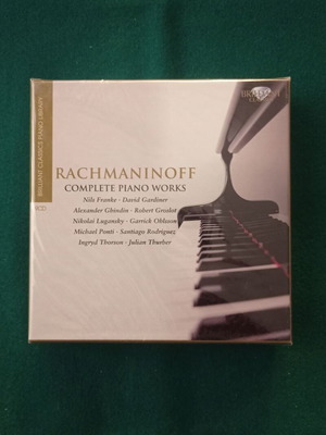 Rachmaninov Complete Piano Works 9 CD box new, classical