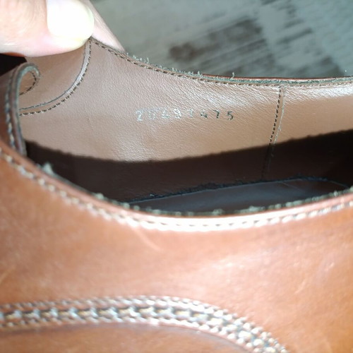 Hugo Boss leather shoes like new, size 42-42.5, brown