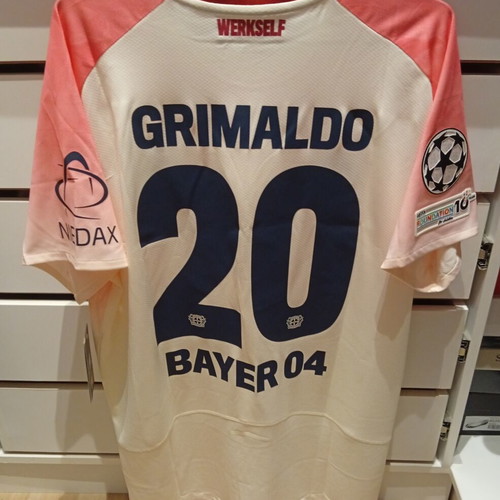 Bayer 04 Leverkusen FC 2025/26 Away Jersey Grimaldo 2XL New Authentic