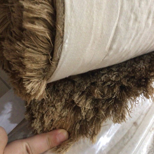 Hand tufted shaggy rugs used, medium 123x180cm and large 165x230cm