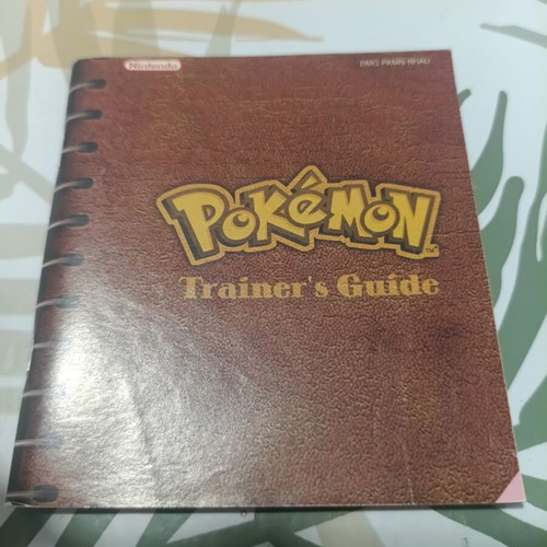 Pokemon Red CIB with Greek Trainer's Manual used