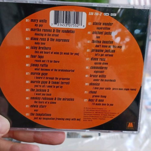 Motown Love Songs CD used