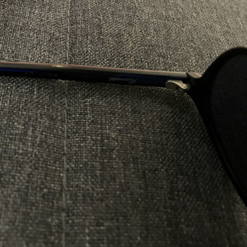 Faconnable Sunglasses like new, blue with original case
